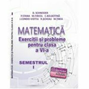 Matematica pentru clasa a 6-a. Semestrul 1 imagine