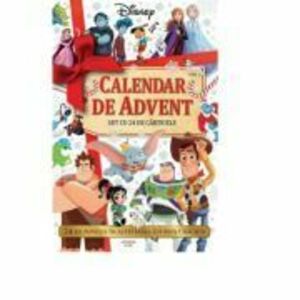 Disney. Calendar de Advent. Set cu 24 de cărticele imagine