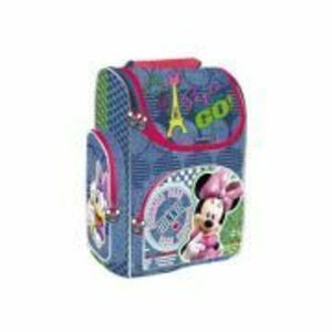 Ghiozdan carcasa tare MINNIE, 37x27x14. 5 cm, STARPAK imagine