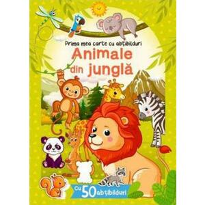 Animale din jungla - cu 50 abtibilduri imagine